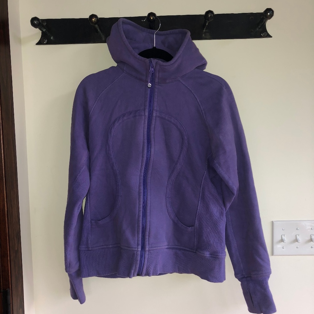 Purple Lululemon sweatshirt